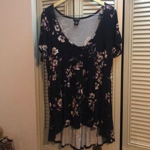 Torrid Hi-low babydoll top